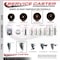 Service Caster 5 Inch High Temp Phenolic 58 Inch Threaded Stem Caster Set 2 Brakes SCC SCC-TS20S514-PHSHT-58212-2-TLB-2 - alternate 5